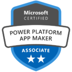 شهادة Power Platform app Maker Associate